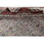 Tapis traditionnel turc en soie à motif floral 8 x 11