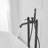 Floor Clawfoot Tub Faucet with Diverter-81306840