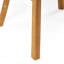 Chaises de salle à manger d'extérieur en bois avec coussins-205860794