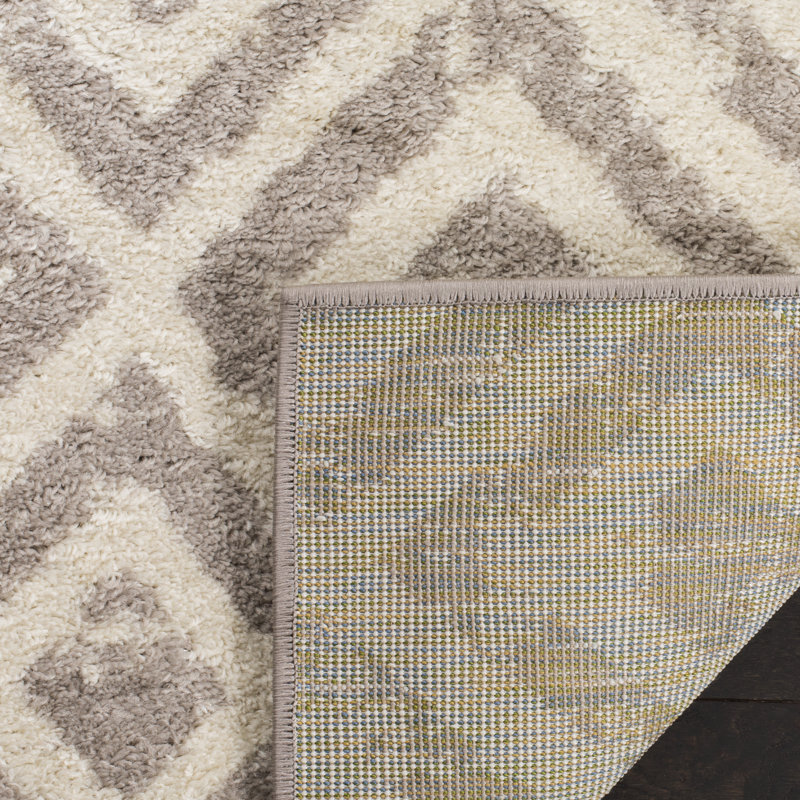 Holtzman Geometric Hand Woven Area Rug, Rectangle 91 x 152 cm