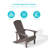 Armenio Outdoor Adirondack Chair-1156366551
