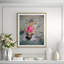 Pat Hall Lying on Beach Framed-1381178192-1381178193