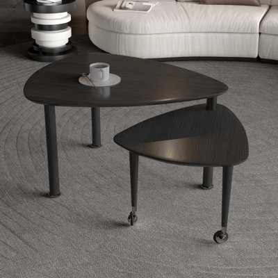 Table basse rotative à 360 degrés