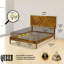 Sierra Solid Wood Bed Frame with Adjustable Headboard / Handcrafted Platform Bed-1020696902-1020736582