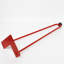 Pied de meuble en épingle à cheveux 36 po ROUS Hardware - Pied de table Mid-Century en acier - rose (rouge), 1 unité-438783280-438783285