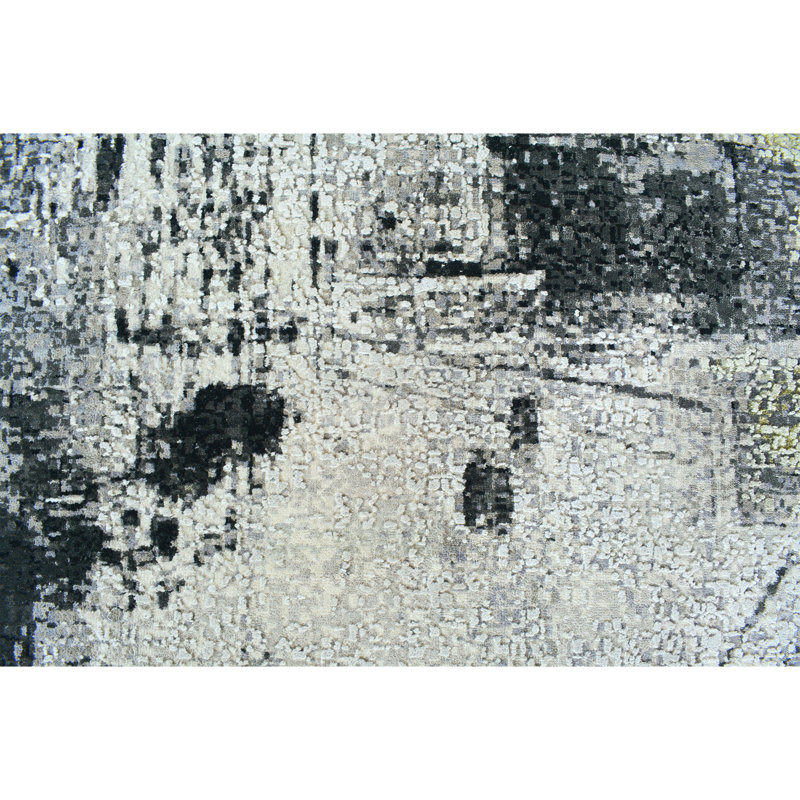 Tapis rectangulaire noué à la main, Rectangle 12 pi x 15 pi