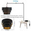 Luminaire suspendu tambour 1 lumière Daivon-86883338