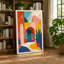 Moroccan Courtyard Modern - Wrapped Canvas-1928504417-1928504419