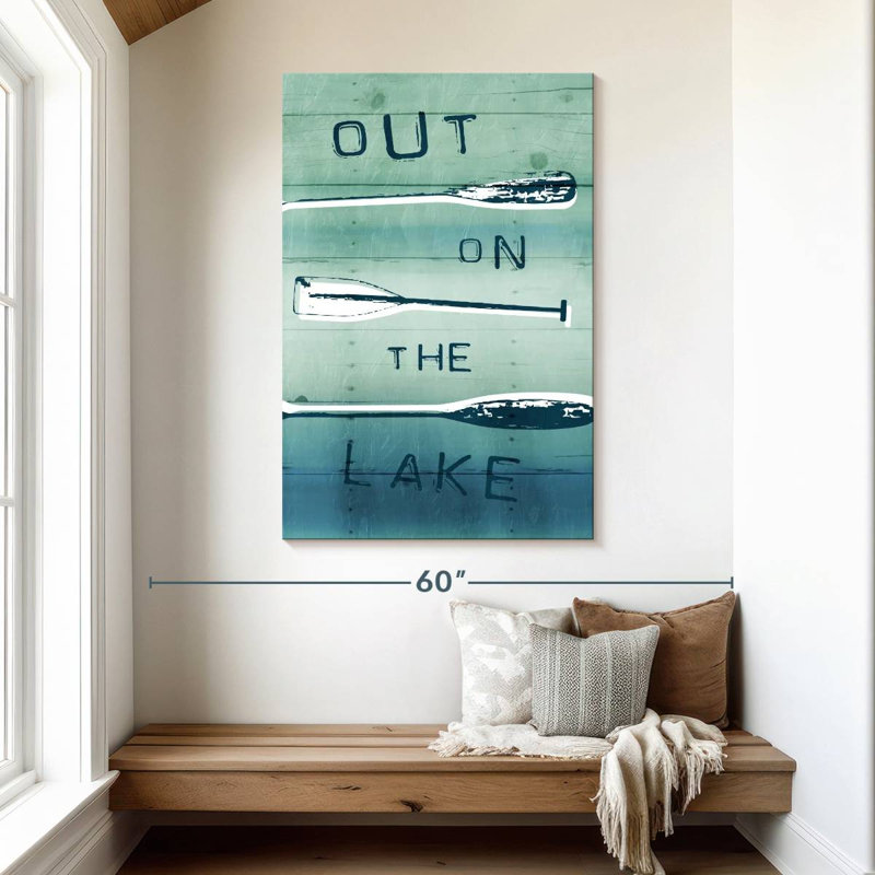 Tergel Out On The Lake, 48" H x 32" W