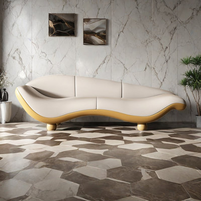 Minimalist Bedroom Solid Wood Indoor Chaise Lounge