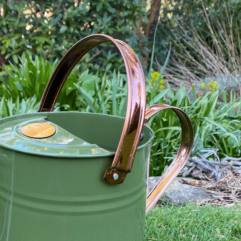 Metal Watering Can, Tweed