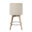 Tabouret de comptoir pivotant rembourré Arleine-92729596-93363830