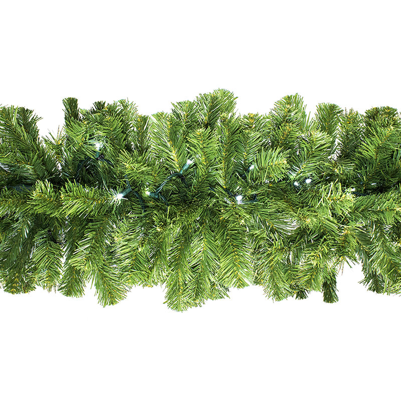 108" Garland with 100 Pure White Lights