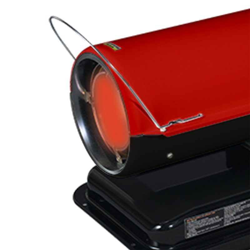 REDDY HEATER 80,000-BTU Multi-Fuel Indoor/Outdoor Forced Air Heater With Thermostat