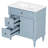 30"W Elegant Bathroom Vanity With Ceramic Sink-496975491