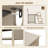 Durso Farmhouse 30"W Nightstand with 2 Drawers and a Charging Station, Solid Wood Bedside Table Wood Night Stand Set of 2-1564029194-1564029192-1382188586