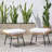 Beige And Brown Outdoor - Steel Frame, Water- Pad, Versatile Piece, Assembly Instruction Included Stylish In + Modern Touch, Cushions With Fasteners, Purpose Option