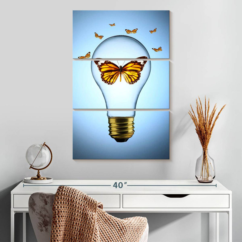 Brampt Butterfly Idea, 32" H x 20" W