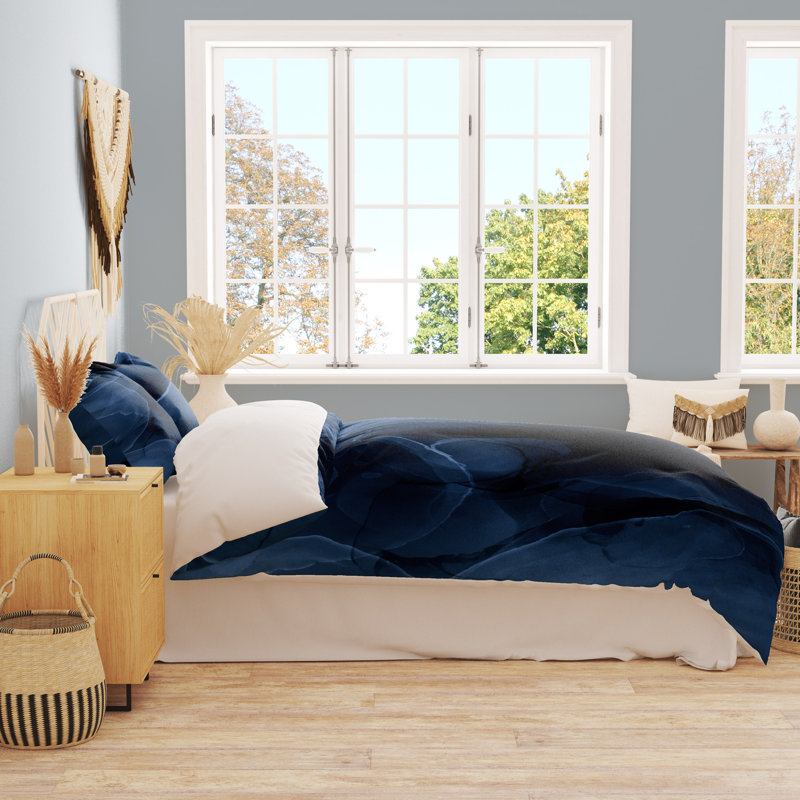 Abstract Duvet Cover, King Duvet Cover + 2 King Shams