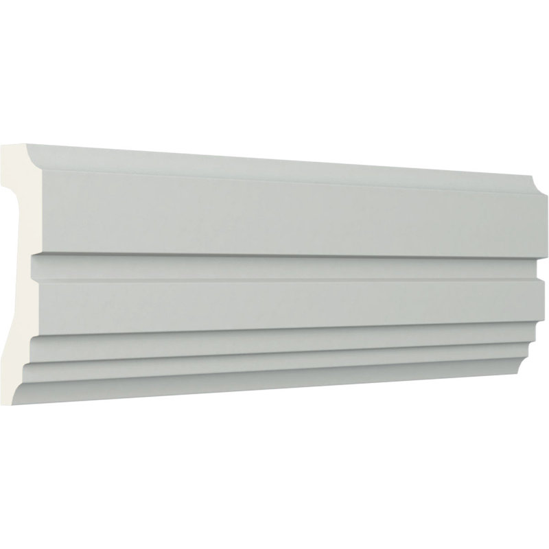 Devon 5.38'' H x 94.5'' W x 1.38'' D Urethane Chair Rail