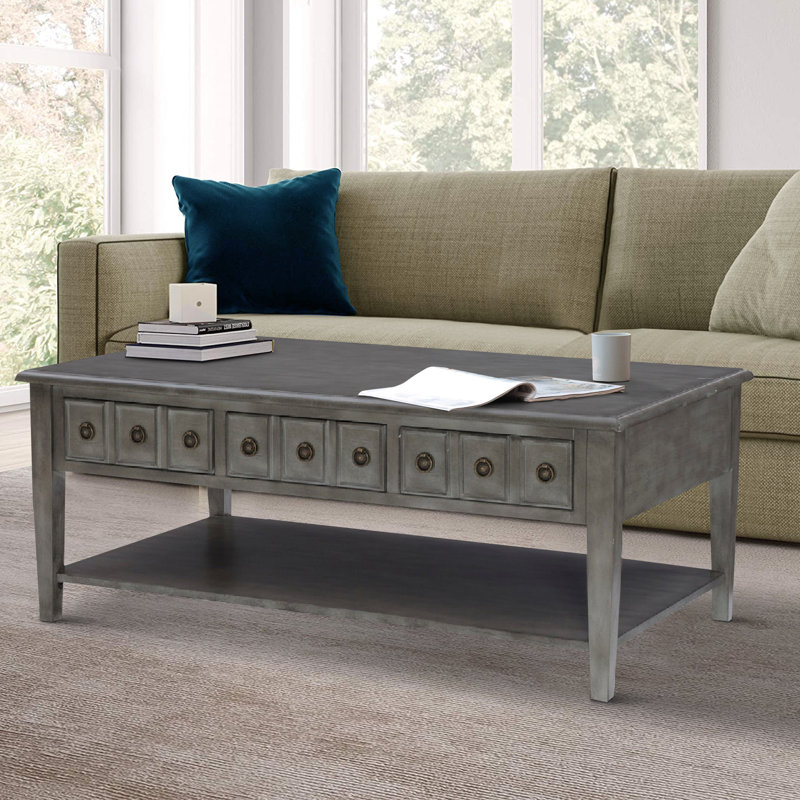 Alfonzo Coffee Table by Sand & Stable, Gray