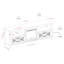 Tansey 70" Electric Fireplace Media Console-1751803515