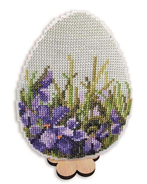 Trousse de broderie au point de croix comptée « Œuf de Pâques » par Alisena 8103A