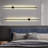 Macaullay   39.37inch1 - Light Black Flush Mounted Sconce