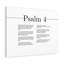 O God of My Righteousness Psalm 4 1 Piece Wrapped Canvas Wall Art-1895613171