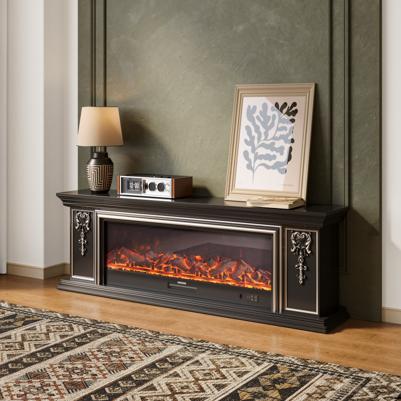 Fireplace for TVs up to 65" with Fireplace Included