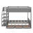 Full Size Convertible Bunk Bed With Drawers-165814366