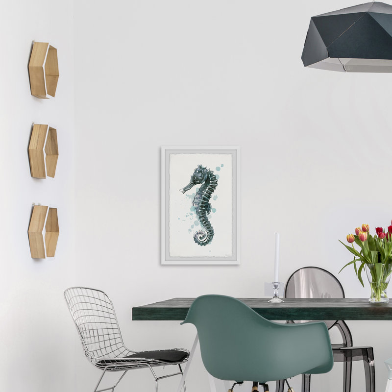 «Majestic Seahorse», reproduction encadrée, H 12 po x l 8 po x P 1,5 po