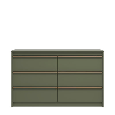 Queensland 6 Drawer Chest of Drawers