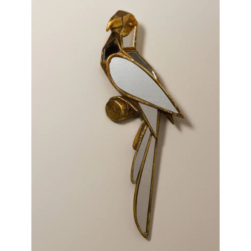 Oiseau mural gauche avec miroirs