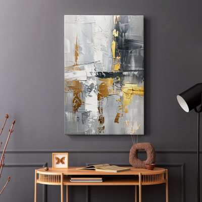 Série ABSTRACT CDL XXXVII - Toile tendue avec châssis Premium - Prêt à être accroché