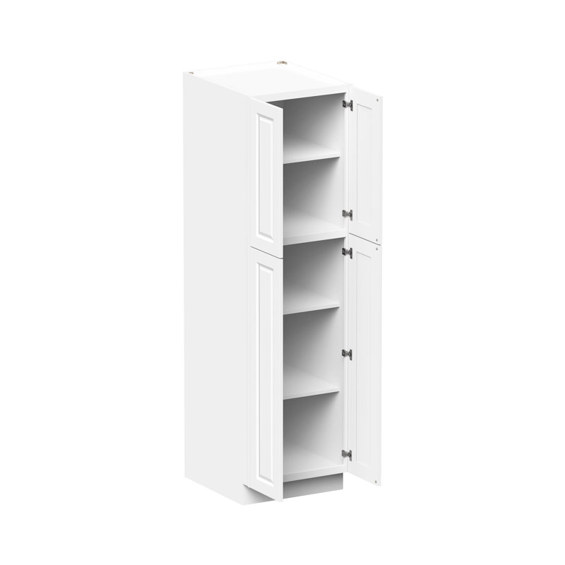 Armoire-garde-manger grande de 24 po x P 27 po x H 84 po prête à assembler de la cuisine CASAINC, W24"x D27"x H84"