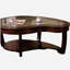 Meuble de salon cerise foncé 1pc