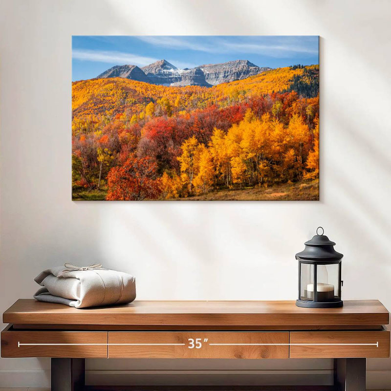 Alvord Park City en automne, H 16 po x l 24 po