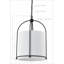 Luminaire suspendu Riggins, noir