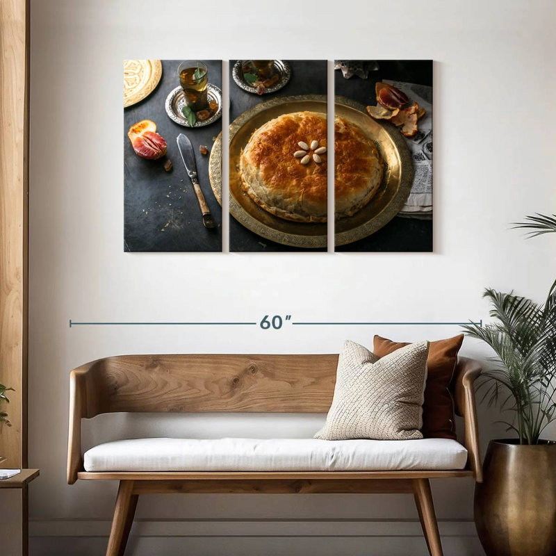 Cuisine marocaine Bastilla, H 28 po x l 45 po