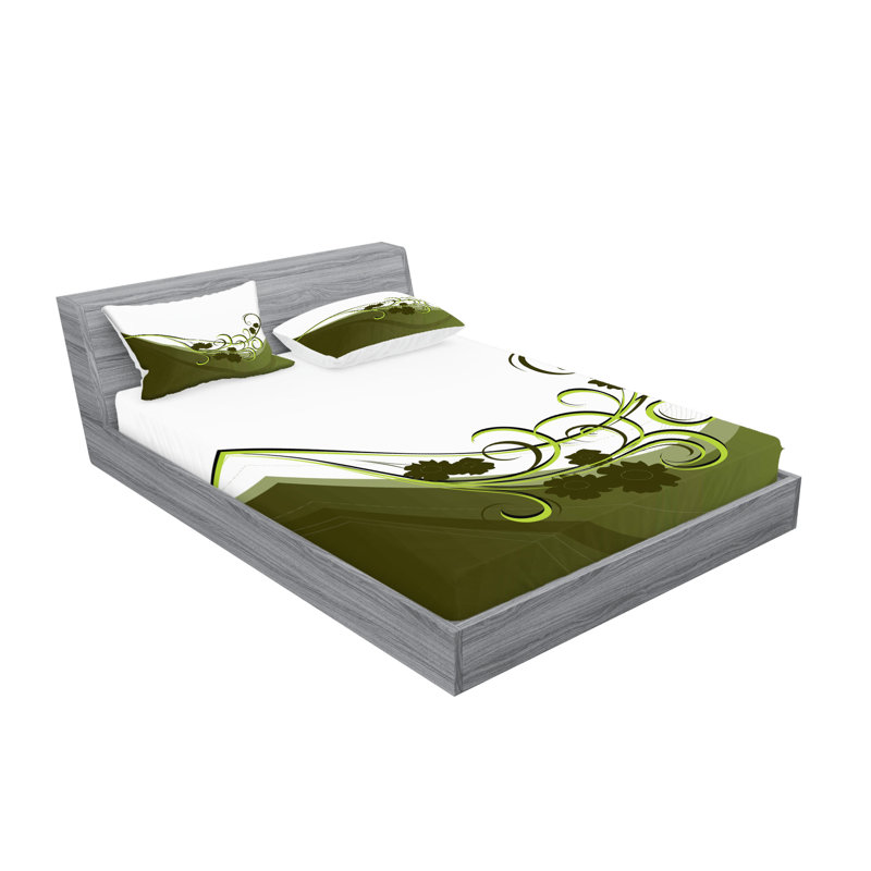Drap-housse et coussin décoratif Ambesonne, Ensemble de draps-housses pour grand lit + 4 taies