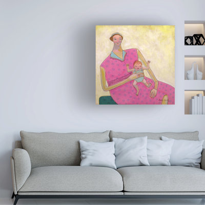 Bolog Bebe Keith Happy Baby Canvas Art