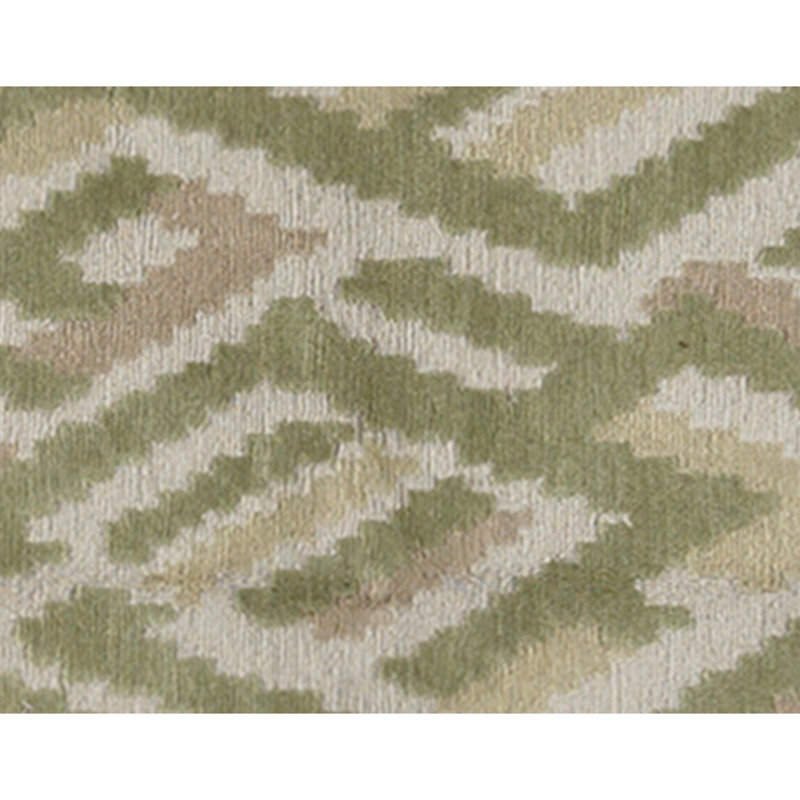 Handmade Silk and Wool Area Rug