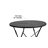 Commercial Grade 30" Round Indoor-Outdoor Steel Folding Patio Table-1277394071