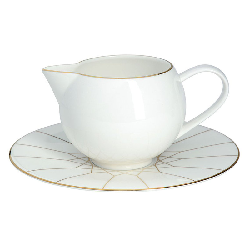 Saucière et soucoupe