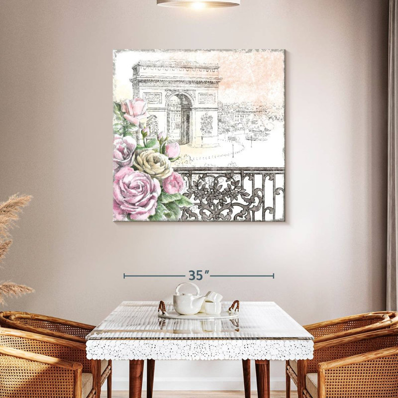 Nicci Paris Roses I, H 39 po x l 39 po