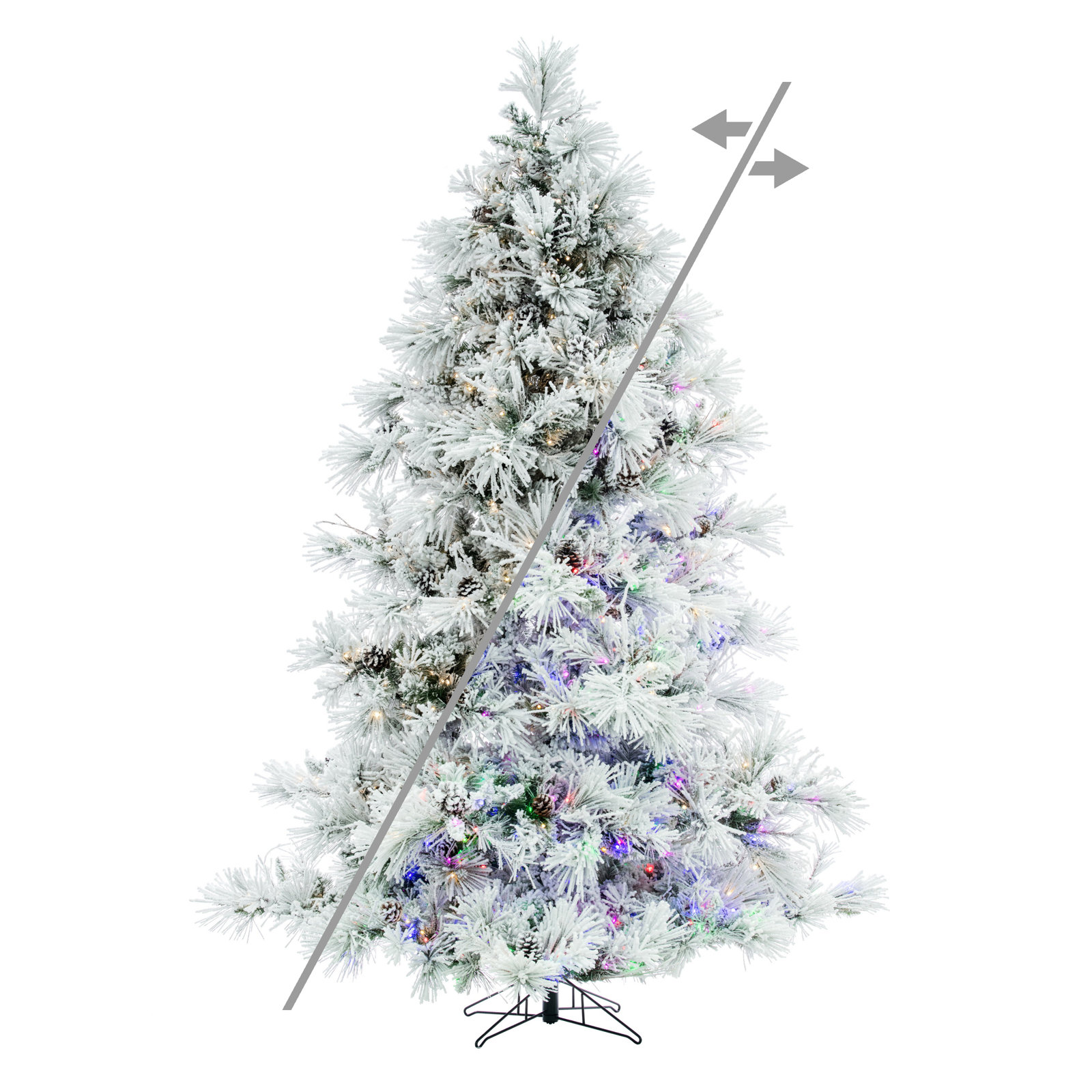 Christmas Tree, 5.5' x 52", Pre-lit
