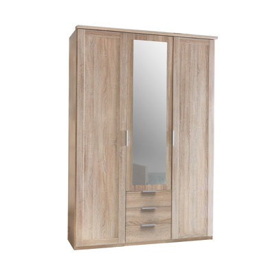 Wiburgh 3 Door Manufactured Wood Wardrobe