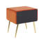 Flossie 46cm W Solid + Manufactured Wood Bedside Table-79772926