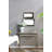 Medium Rustic Hanging Mirror With Weathered Frame
